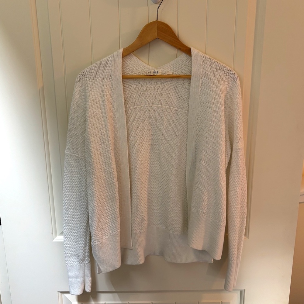 White Gap Cardigan